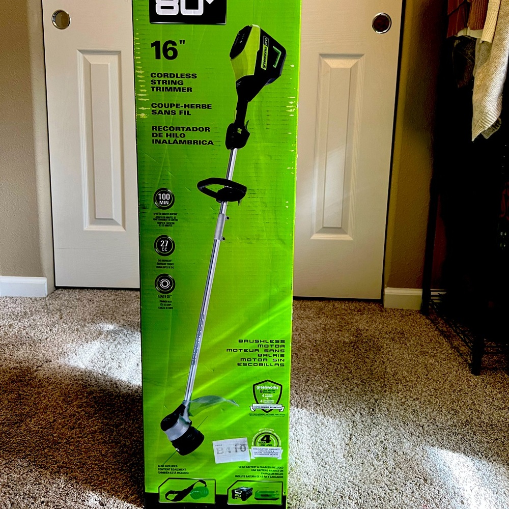 Green works pro Weedwhacker
